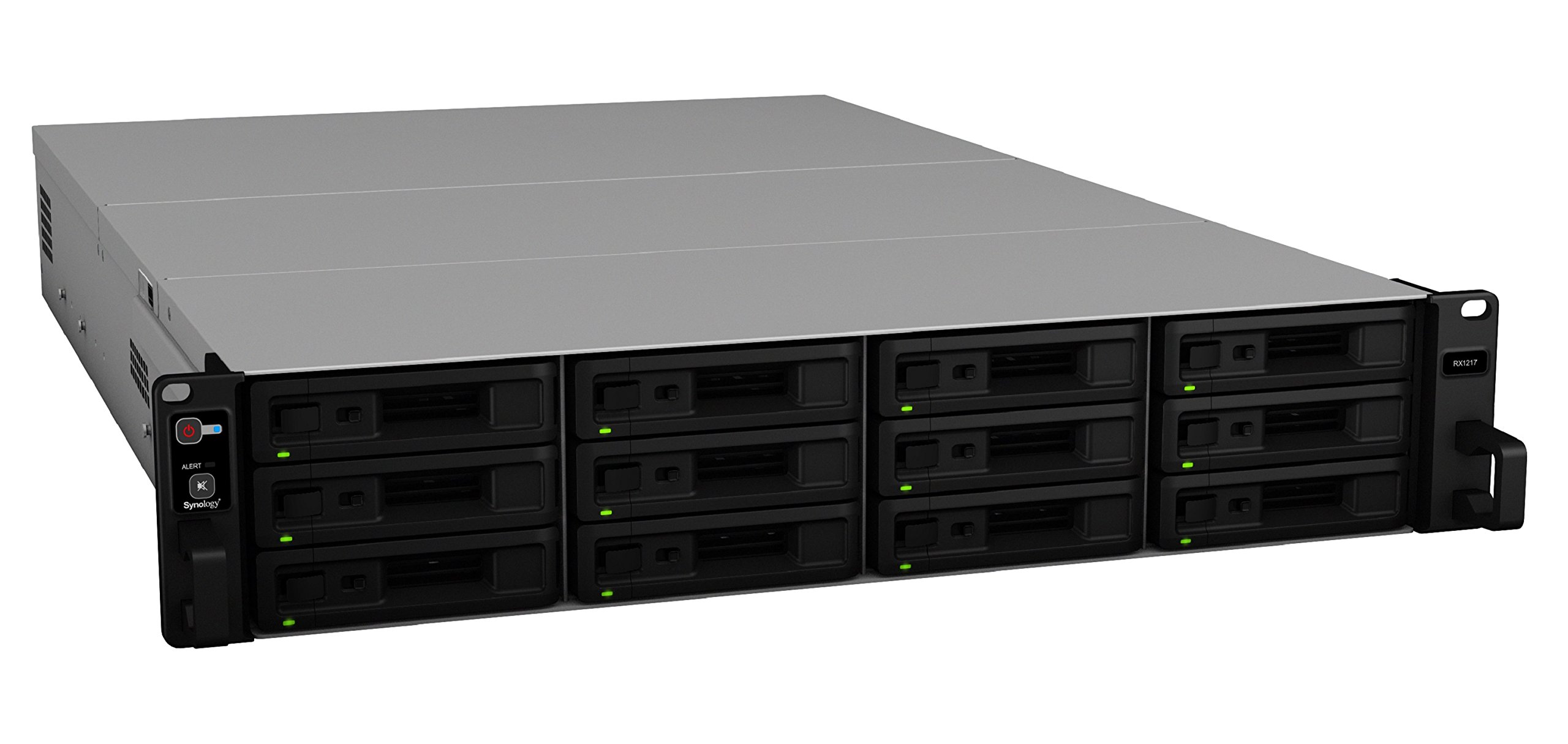 ★未使用品！ Synology シノロジー 拡張キット RX1217 Amazon.co.jp: 【NAS用拡張ユニット】Synology RX1217 [12ベイ